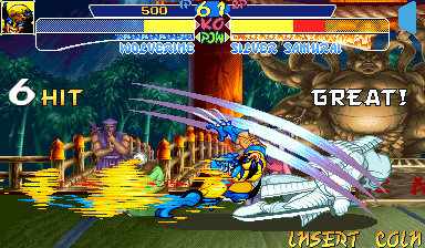 X-Men: Children of the Atom (Euro 950105) Screenshot 1